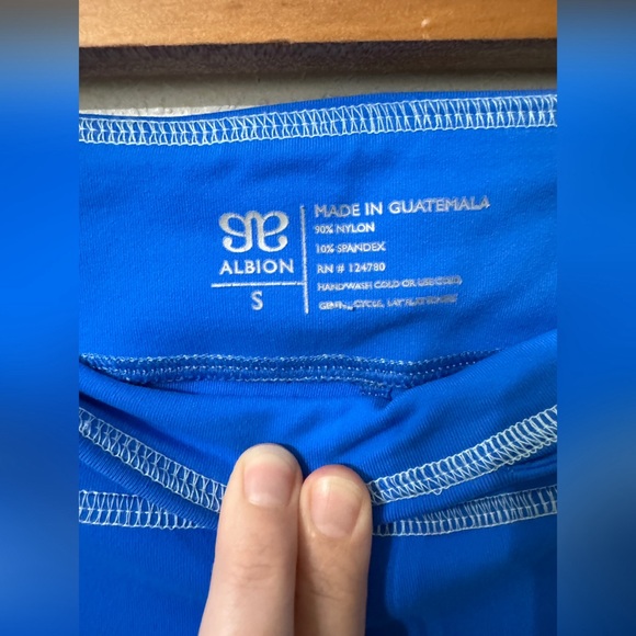 Albion Fit Cobalt Blue Compression Leggings - S - Picture 8 of 12